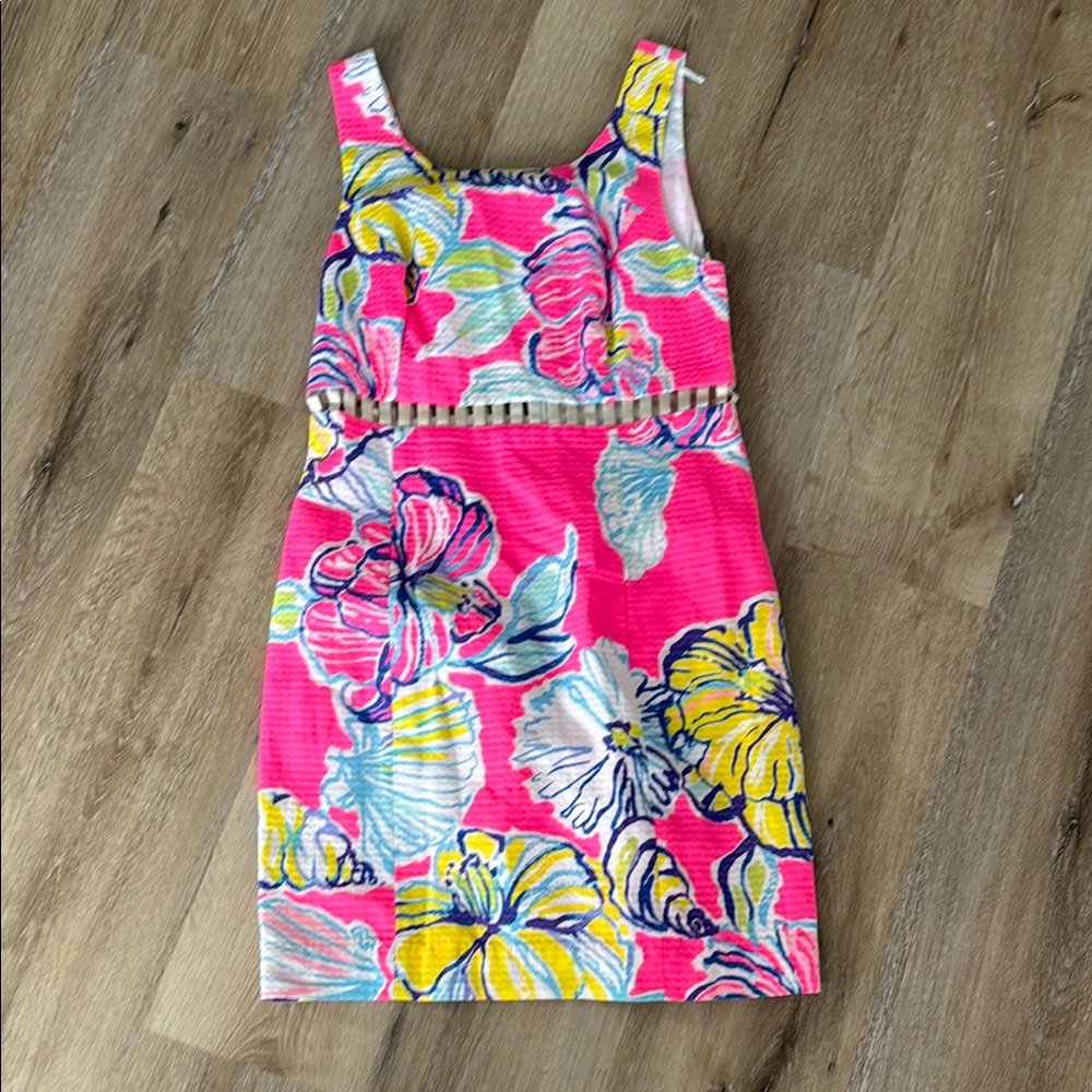 Lilly Pulitzer Pink Floral Dress